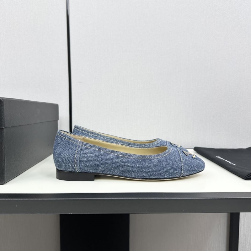 Ch*el flat shoes
